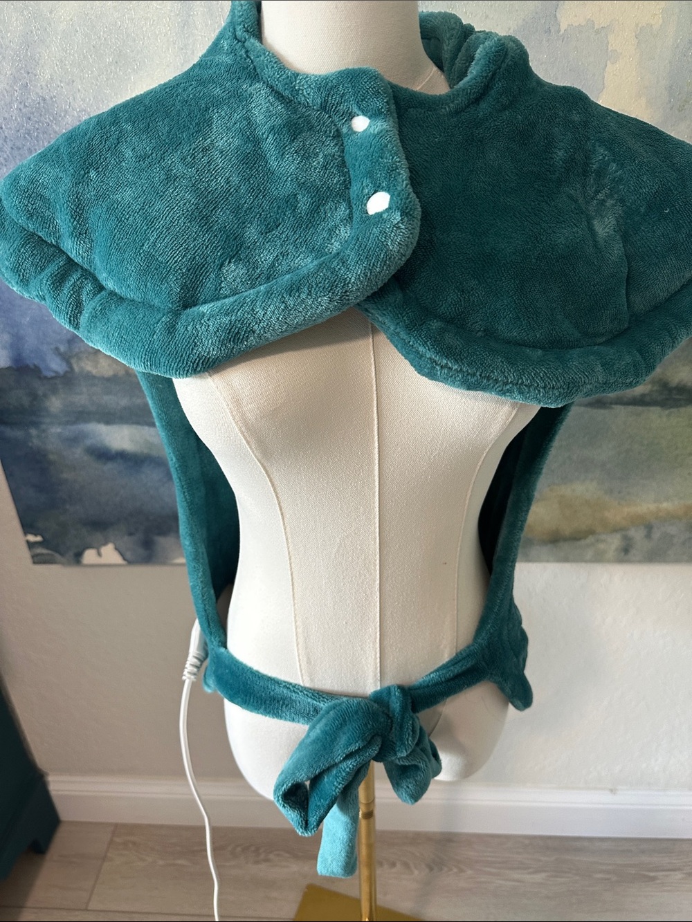 Soft Back & Neck Shoulders Heating Pad- Safe Heat Sore Muscles, Pain, & Cramps